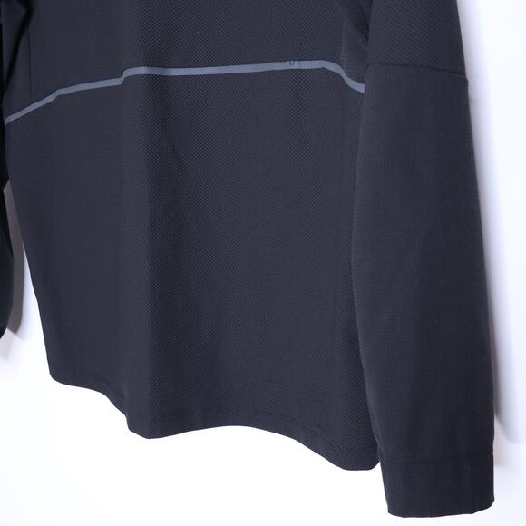 LULULEMON License to Train Half Zip Pullover Black Performance Jacket Men's S - Picture 7 of 8